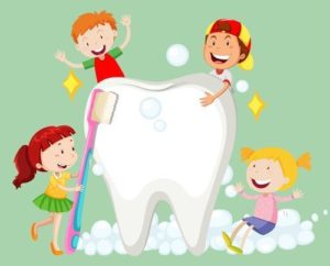 animar a los niños al cepillado dental